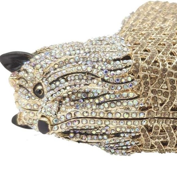 Crystal Rhinestone Evening Purse NWOT - Picture 4 of 7